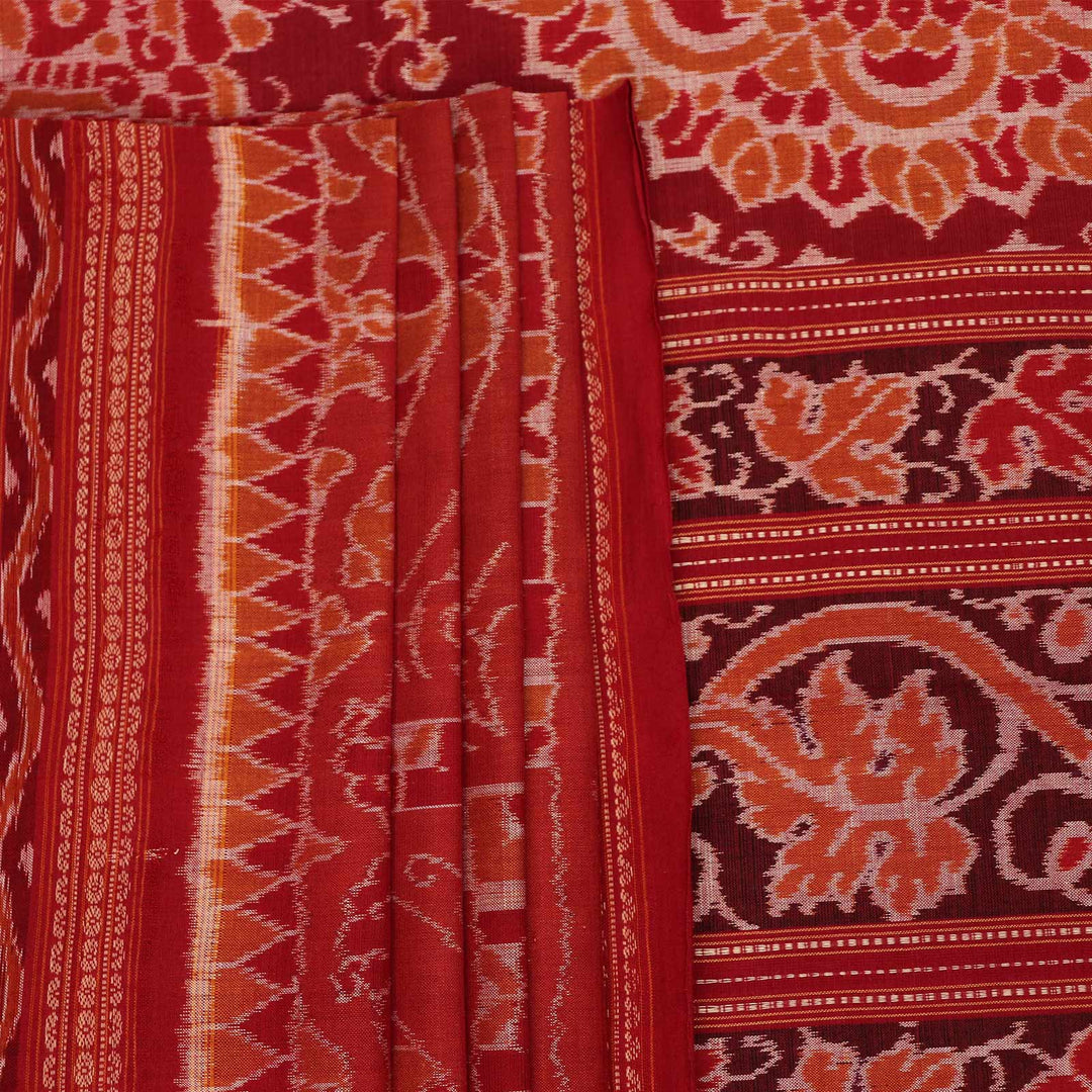 Handloom Sambalpuri Cotton Ikkat Saree Handloom Saree_Cotton Priyadarshini Handloom