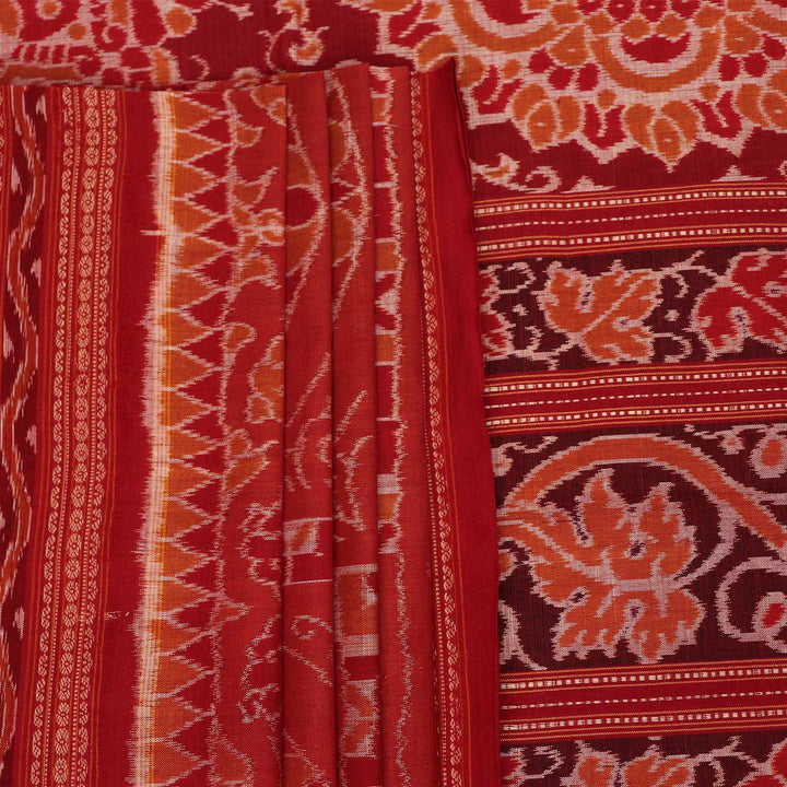 Handloom Sambalpuri Cotton Ikkat Saree Handloom Saree_Cotton Priyadarshini Handloom