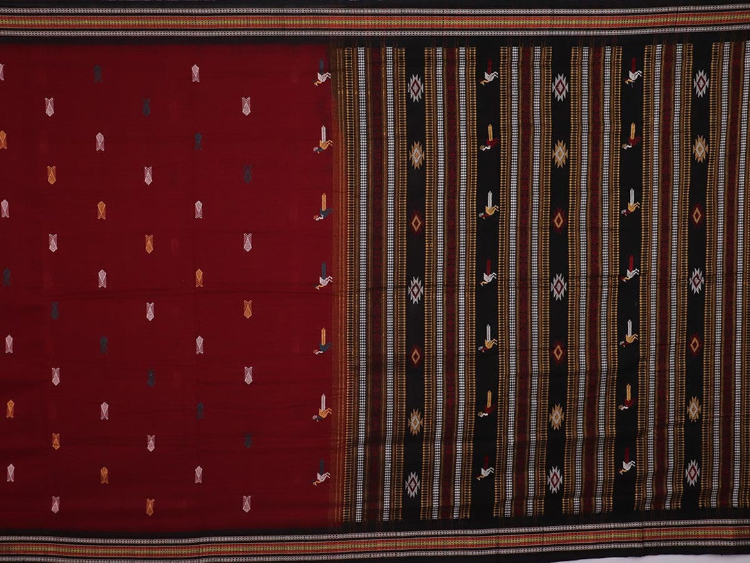 Handloom Sambalpuri Cotton Ikkat Saree Handloom Saree_Cotton Priyadarshini Handloom