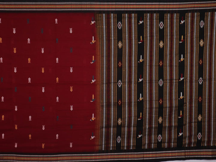 Handloom Sambalpuri Cotton Ikkat Saree Handloom Saree_Cotton Priyadarshini Handloom
