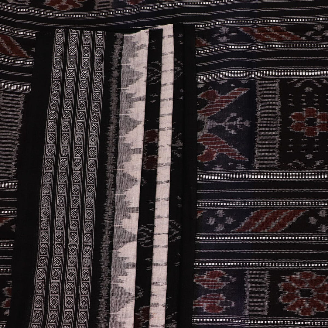 Handloom Sambalpuri Cotton Ikkat Saree Handloom Saree_Cotton Priyadarshini Handloom