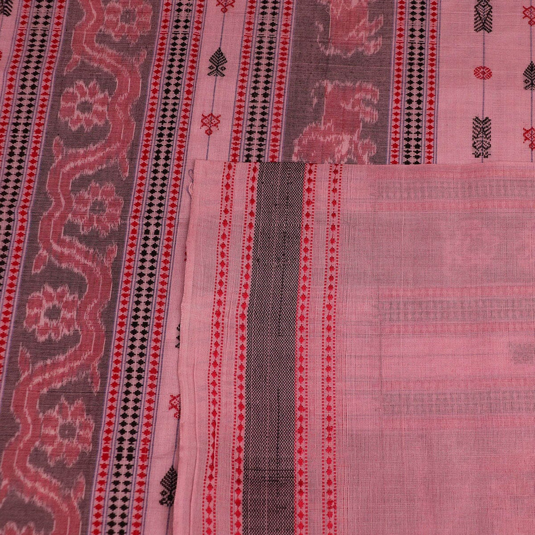 Handloom Sambalpuri Cotton Ikkat Saree Handloom Saree_Cotton Priyadarshini Handloom