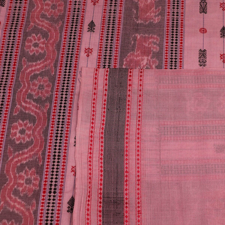Handloom Sambalpuri Cotton Ikkat Saree Handloom Saree_Cotton Priyadarshini Handloom