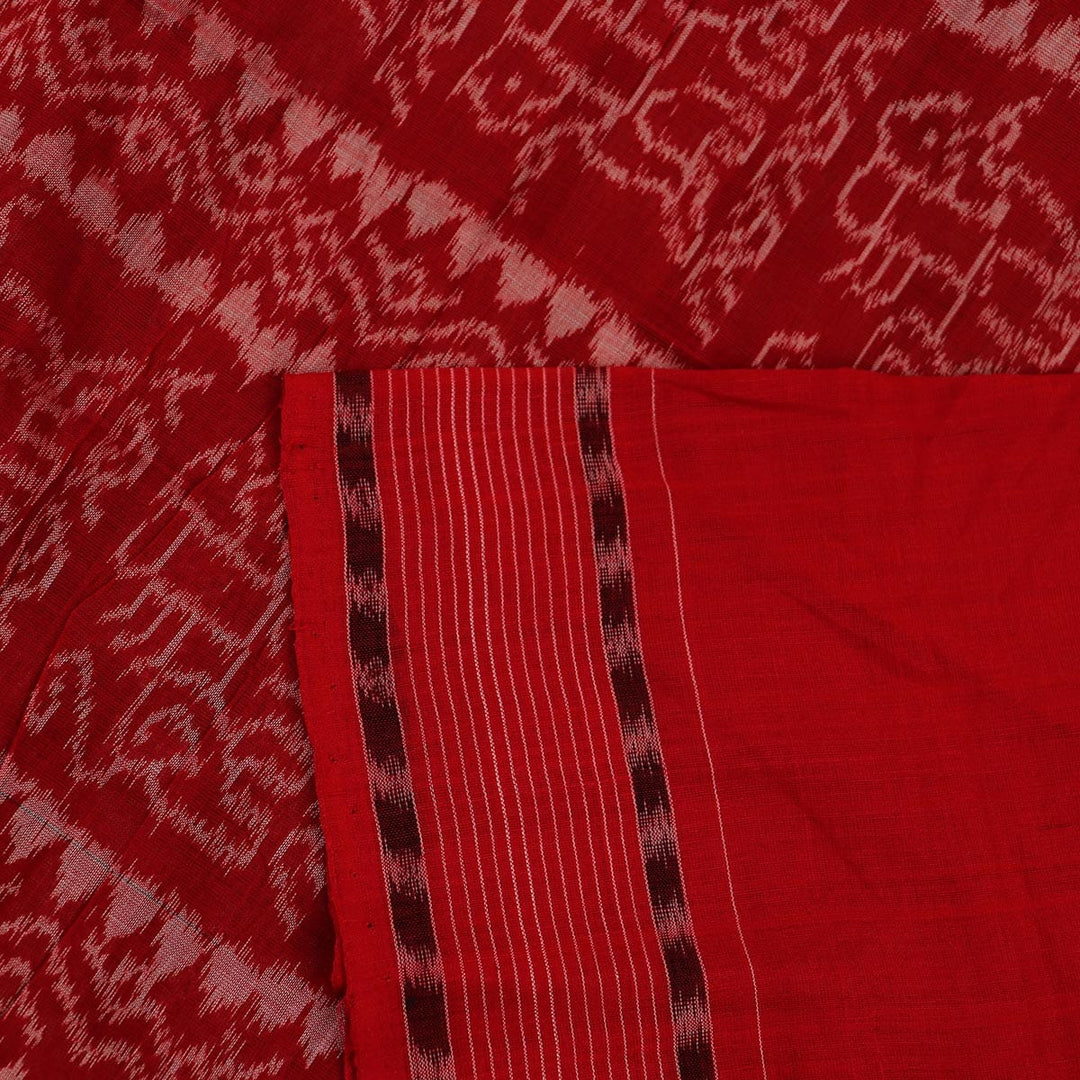 Handloom Sambalpuri Cotton Ikkat Saree Handloom Saree_Cotton Priyadarshini Handloom
