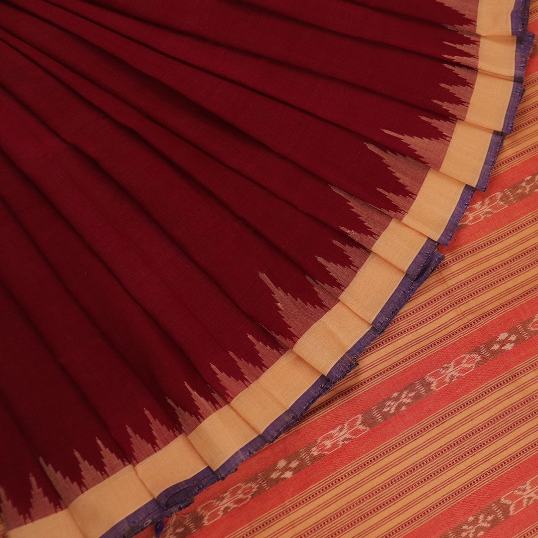 Handloom Sambalpuri Cotton Ikkat Saree Handloom Saree_Cotton Priyadarshini Handloom