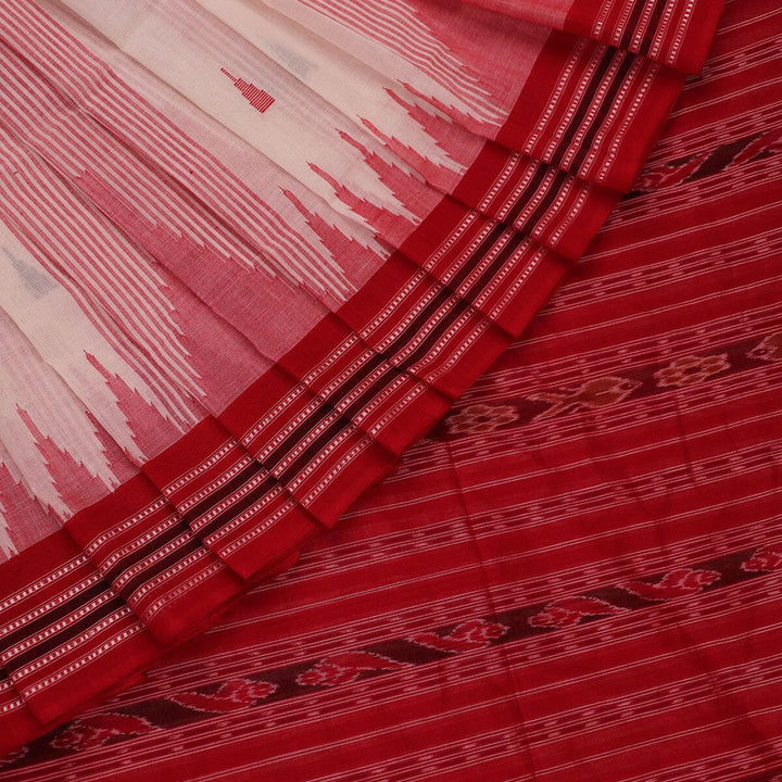 Handloom Sambalpuri Cotton Ikkat Saree Handloom Saree_Cotton Priyadarshini Handloom