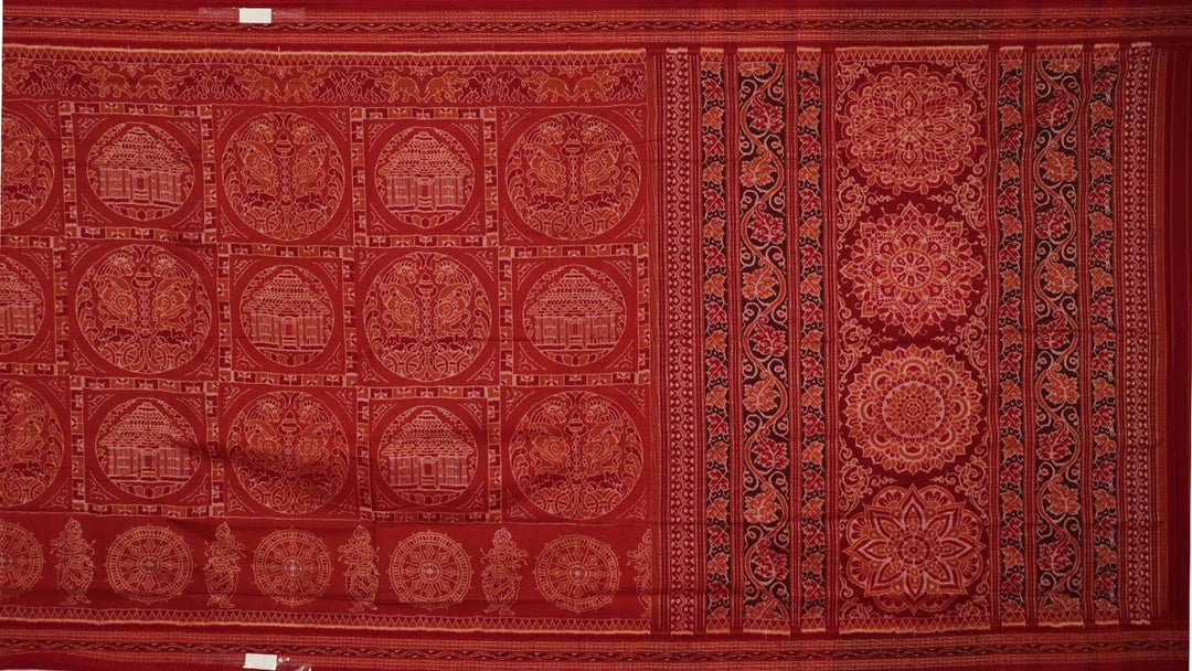 Handloom Sambalpuri Cotton Ikkat Saree Handloom Saree_Cotton Priyadarshini Handloom