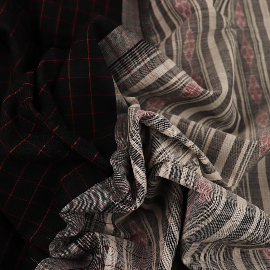 Handloom Sambalpuri Cotton Ikkat Saree Handloom Saree_Cotton Priyadarshini Handloom