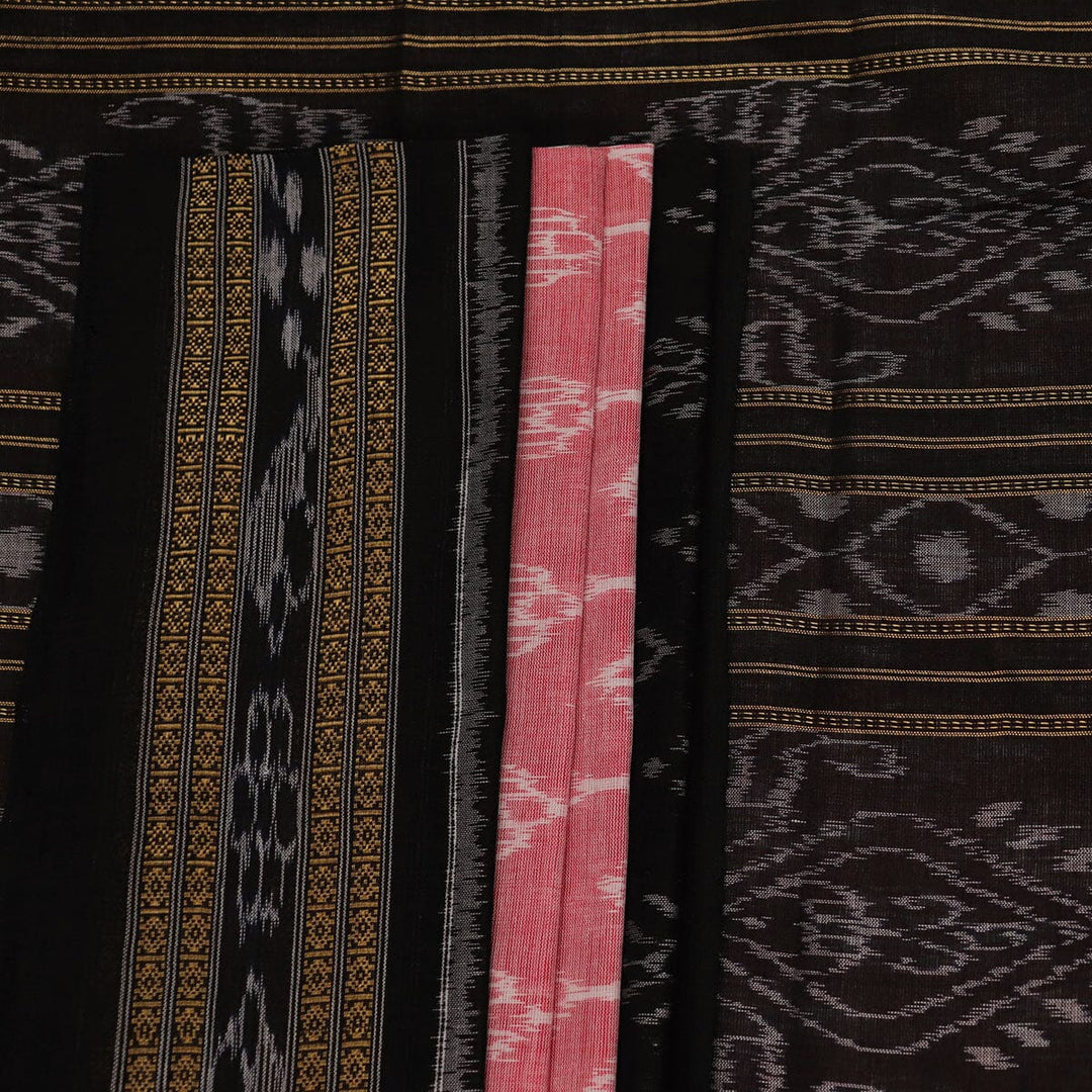 Handloom Sambalpuri Cotton Ikkat Saree Handloom Saree_Cotton Priyadarshini Handloom