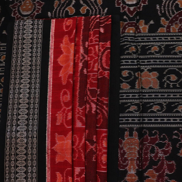 Handloom Sambalpuri Cotton Ikkat Saree Handloom Saree_Cotton Priyadarshini Handloom