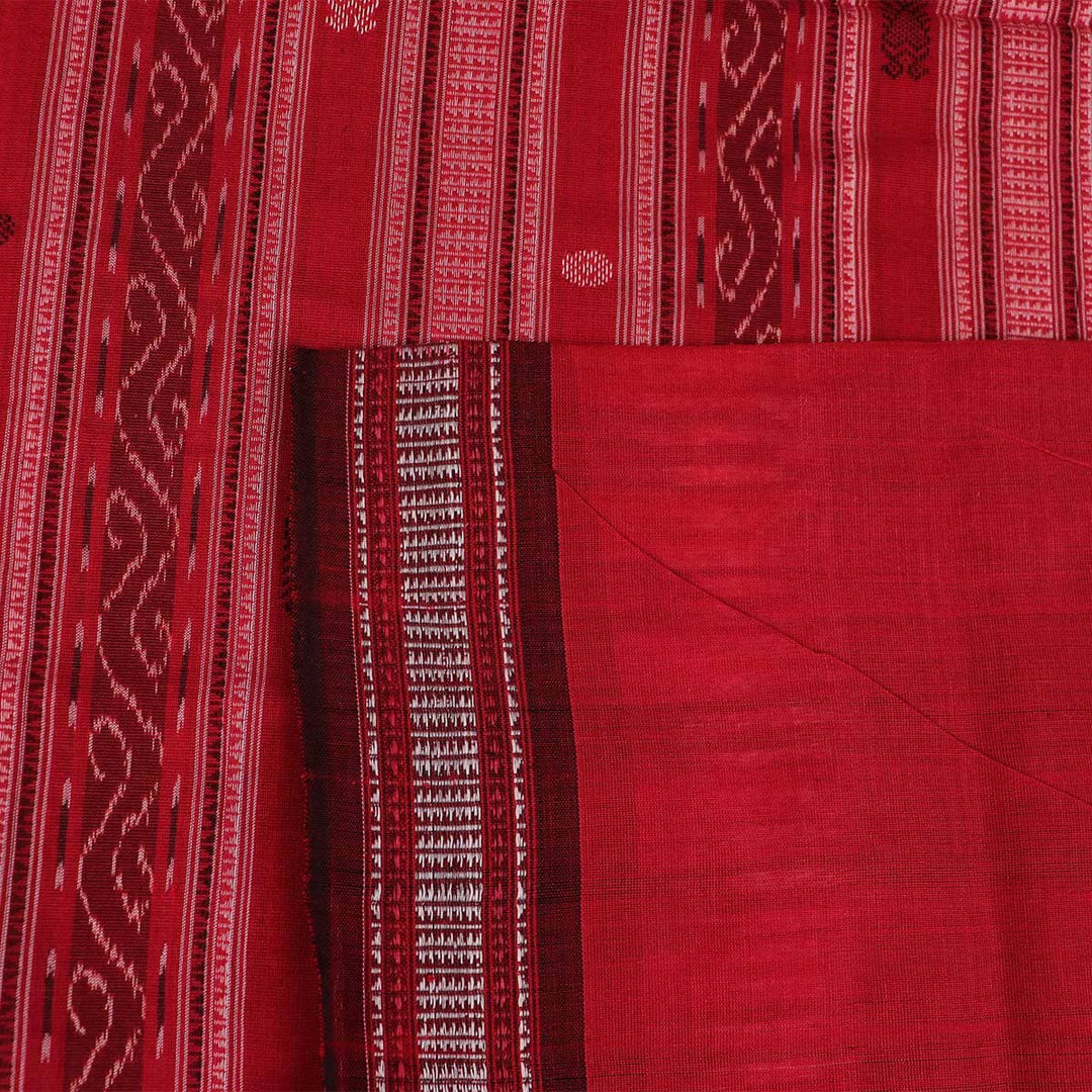 Handloom Sambalpuri Cotton Ikkat Saree Handloom Saree_Cotton Priyadarshini Handloom