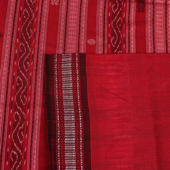Handloom Sambalpuri Cotton Ikkat Saree Handloom Saree_Cotton Priyadarshini Handloom