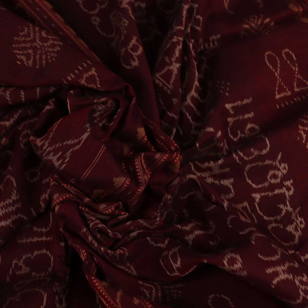 Handloom Sambalpuri Cotton Ikkat Saree Handloom Saree_Cotton Priyadarshini Handloom