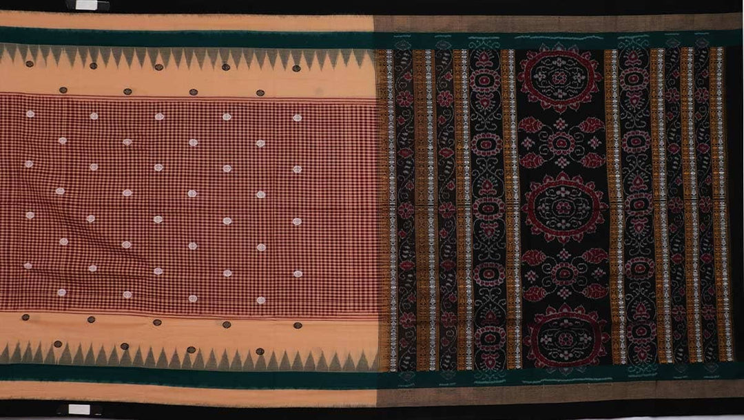Handloom Sambalpuri Cotton Ikkat Saree Handloom Saree_Cotton Priyadarshini Handloom