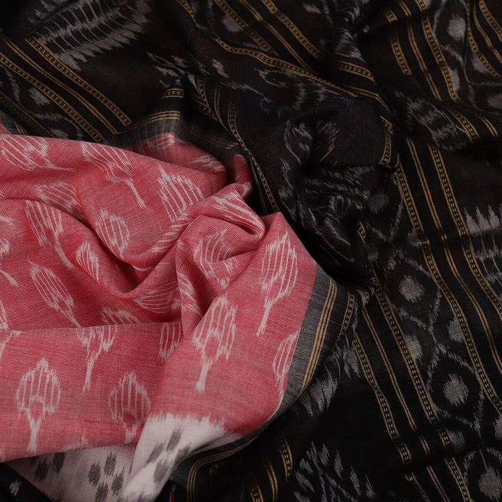 Handloom Sambalpuri Cotton Ikkat Saree Handloom Saree_Cotton Priyadarshini Handloom