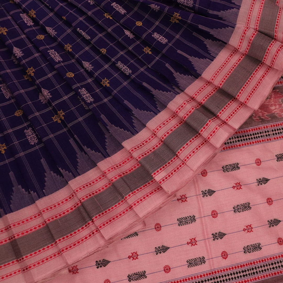 Handloom Sambalpuri Cotton Ikkat Saree Handloom Saree_Cotton Priyadarshini Handloom