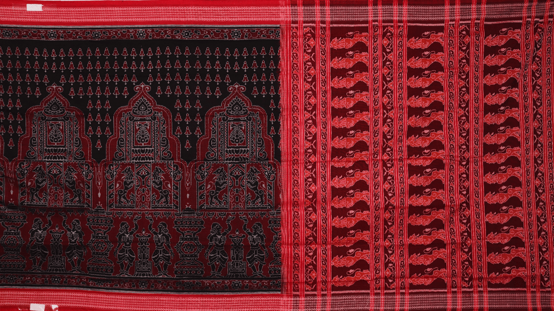 Handloom Sambalpuri Cotton Ikkat Saree Handloom Saree_Cotton Priyadarshini Handloom