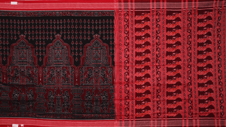 Handloom Sambalpuri Cotton Ikkat Saree Handloom Saree_Cotton Priyadarshini Handloom