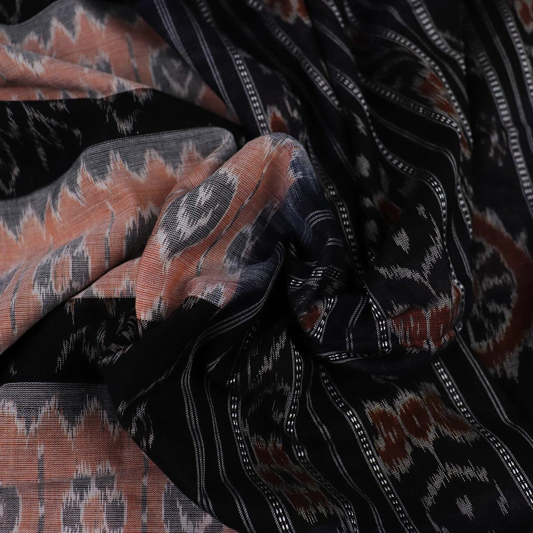 Handloom Sambalpuri Cotton Ikkat Saree Handloom Saree_Cotton Priyadarshini Handloom