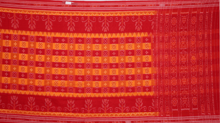 Handloom Sambalpuri Cotton Ikkat Saree Handloom Saree_Cotton Priyadarshini Handloom
