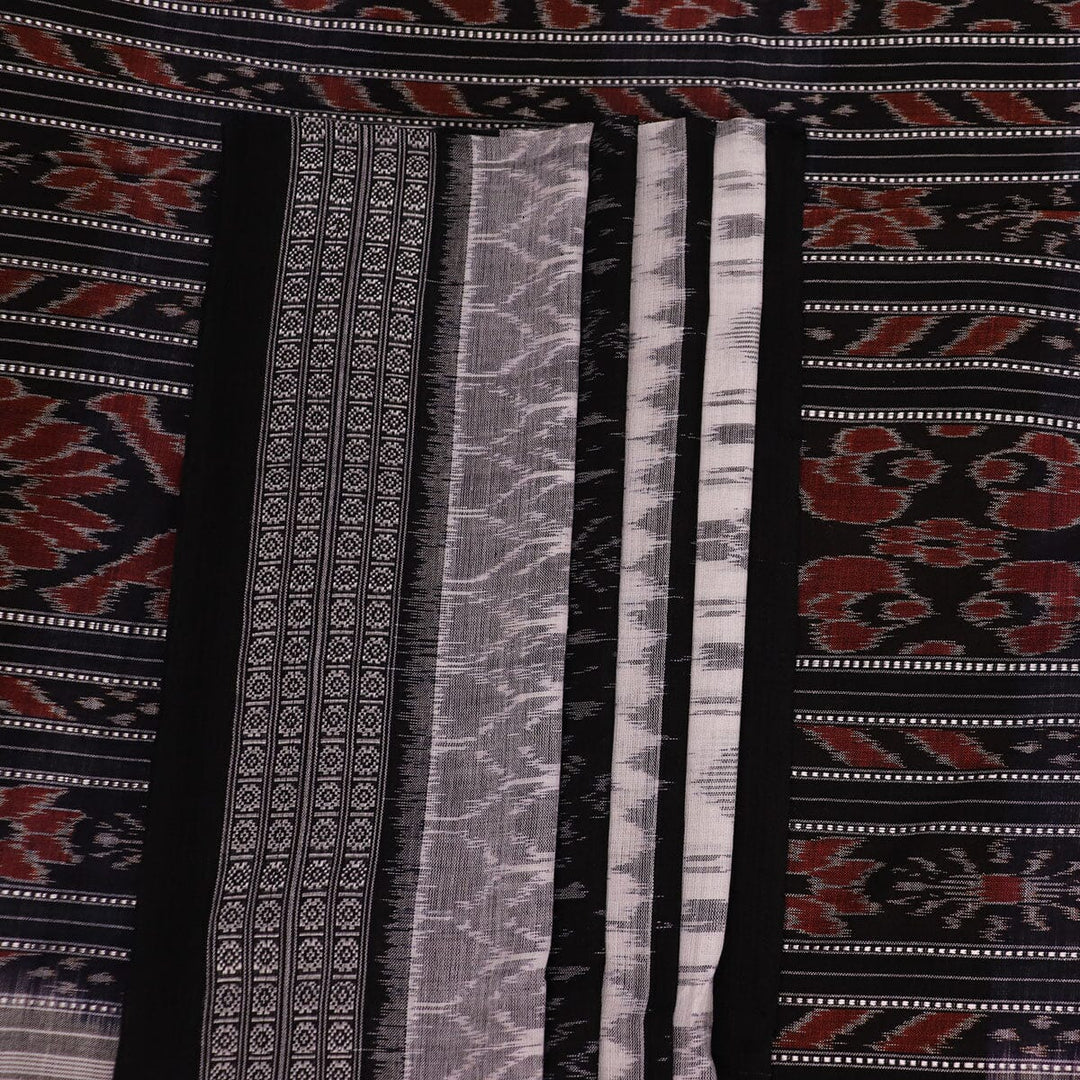 Handloom Sambalpuri Cotton Ikkat Saree Handloom Saree_Cotton Priyadarshini Handloom