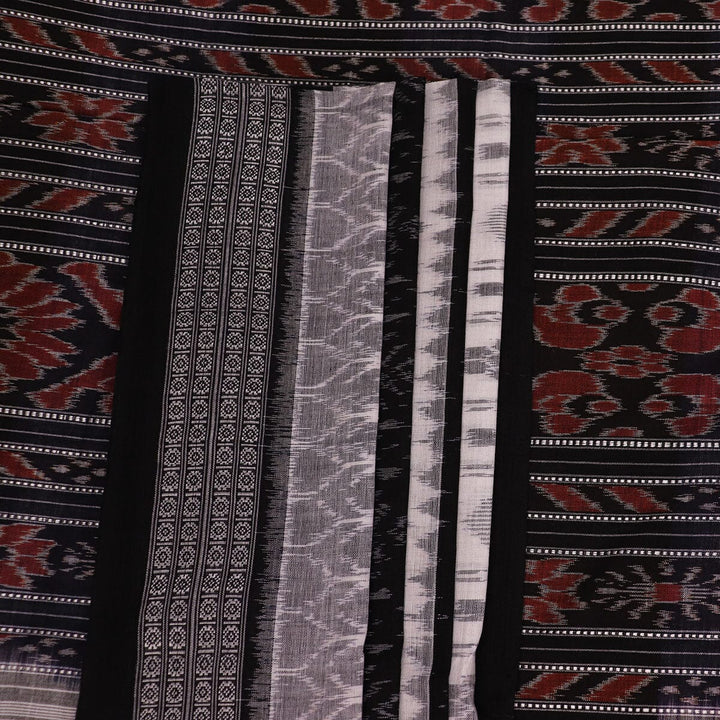Handloom Sambalpuri Cotton Ikkat Saree Handloom Saree_Cotton Priyadarshini Handloom