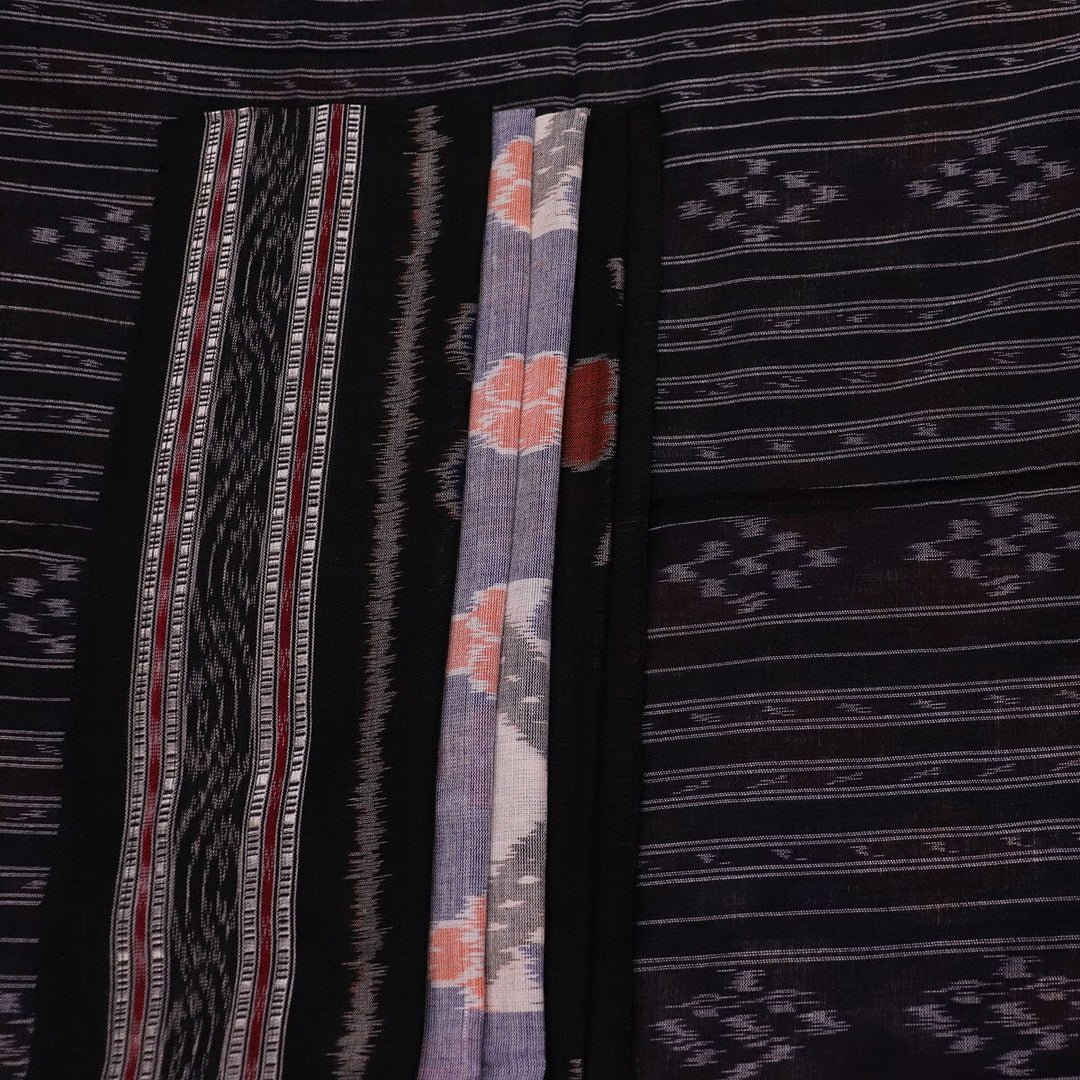 Handloom Sambalpuri Cotton Ikkat Saree Handloom Saree_Cotton Priyadarshini Handloom
