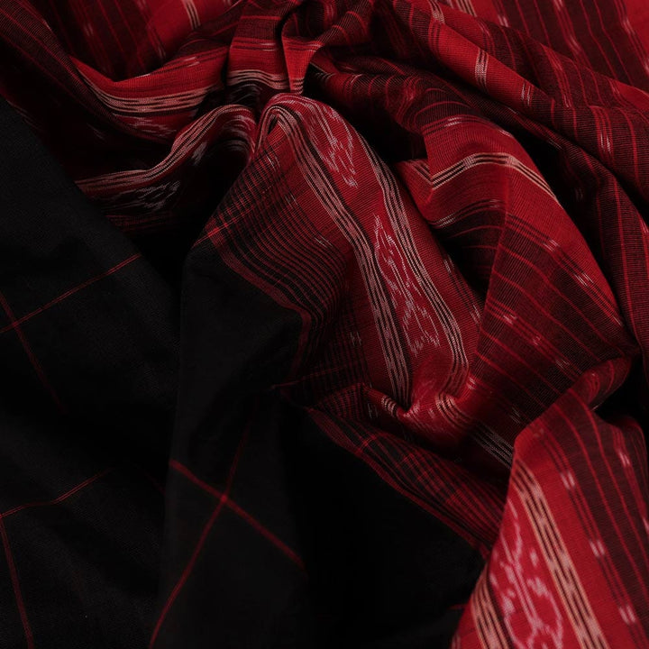 Handloom Sambalpuri Cotton Ikkat Saree Handloom Saree_Cotton Priyadarshini Handloom