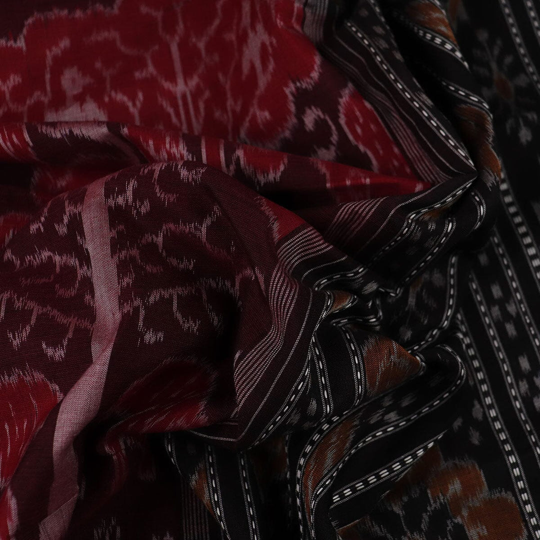 Handloom Sambalpuri Cotton Ikkat Saree Handloom Saree_Cotton Priyadarshini Handloom
