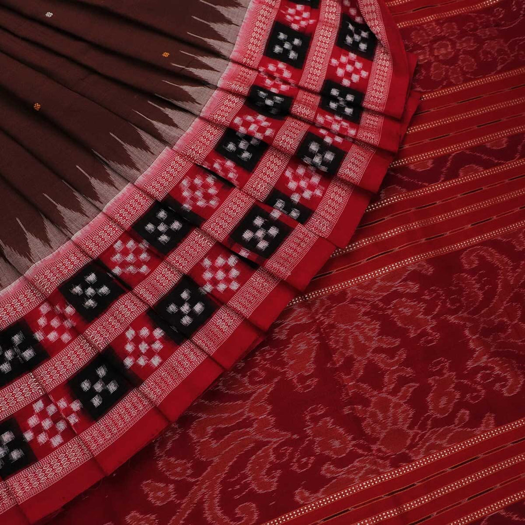 Handloom Sambalpuri Cotton Ikkat Saree Handloom Saree_Cotton Priyadarshini Handloom