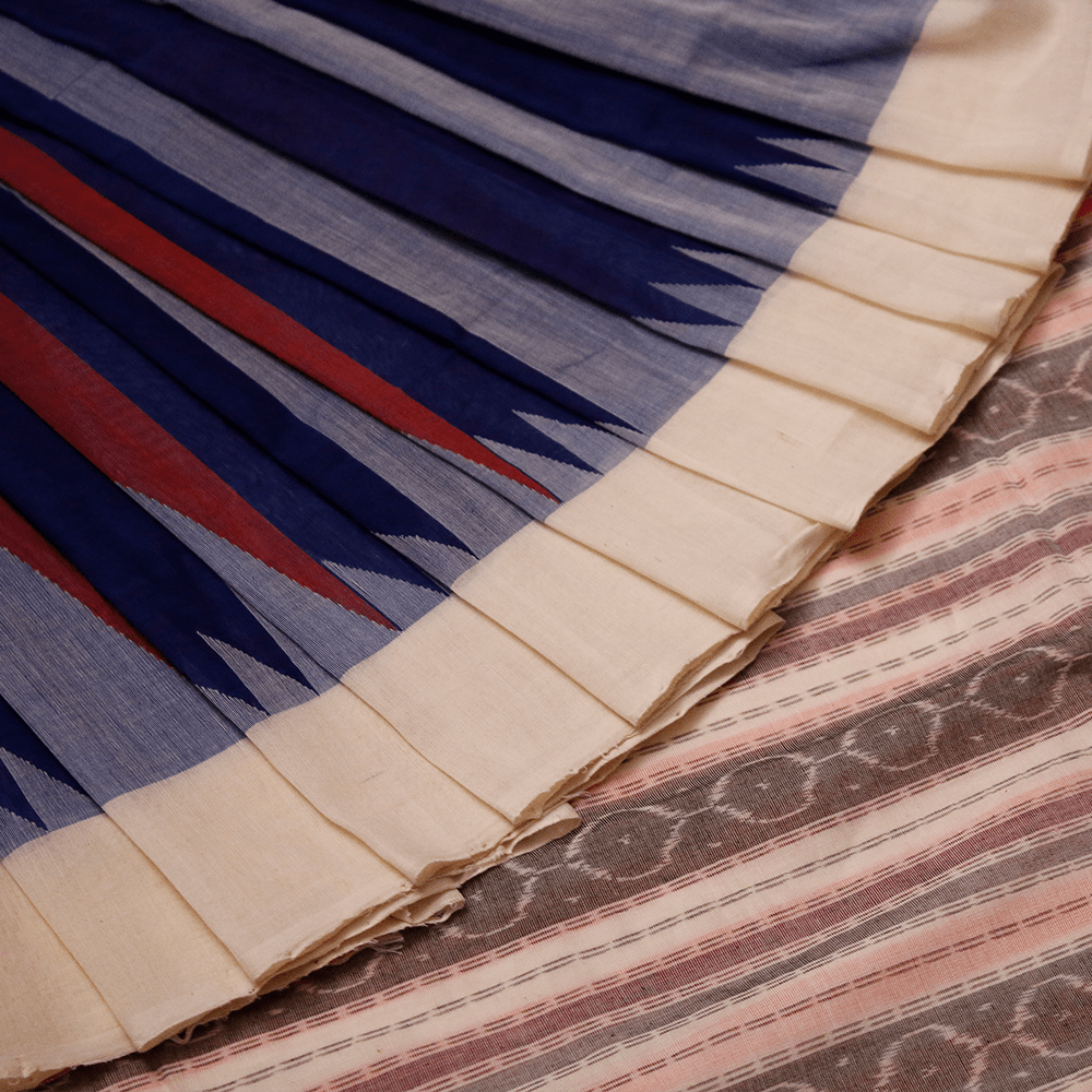Handloom Sambalpuri Cotton Ikkat Saree Handloom Saree_Cotton Priyadarshini Handloom
