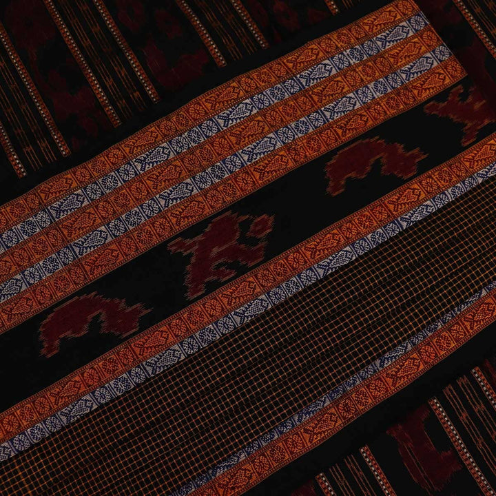 Handloom Sambalpuri Cotton Ikkat Saree Handloom Saree_Cotton Priyadarshini Handloom