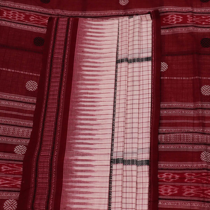Handloom Sambalpuri Cotton Ikkat Saree Handloom Saree_Cotton Priyadarshini Handloom