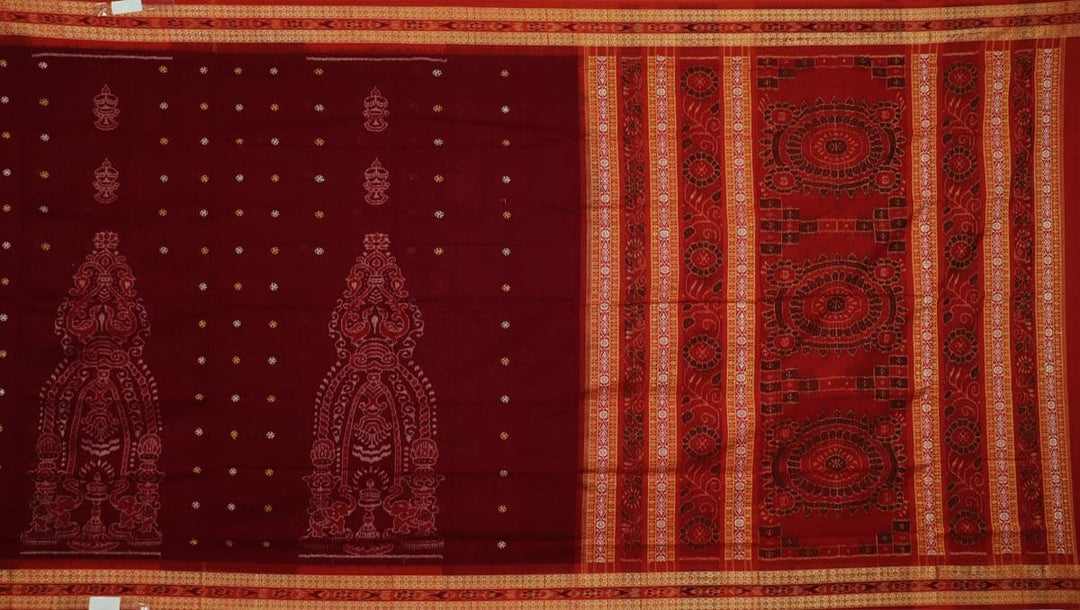 Handloom Sambalpuri Cotton Ikkat Saree Handloom Saree_Cotton Priyadarshini Handloom