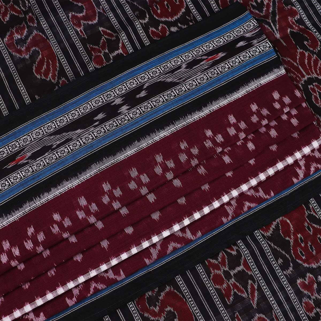 Handloom Sambalpuri Cotton Ikkat Saree Handloom Saree_Cotton Priyadarshini Handloom