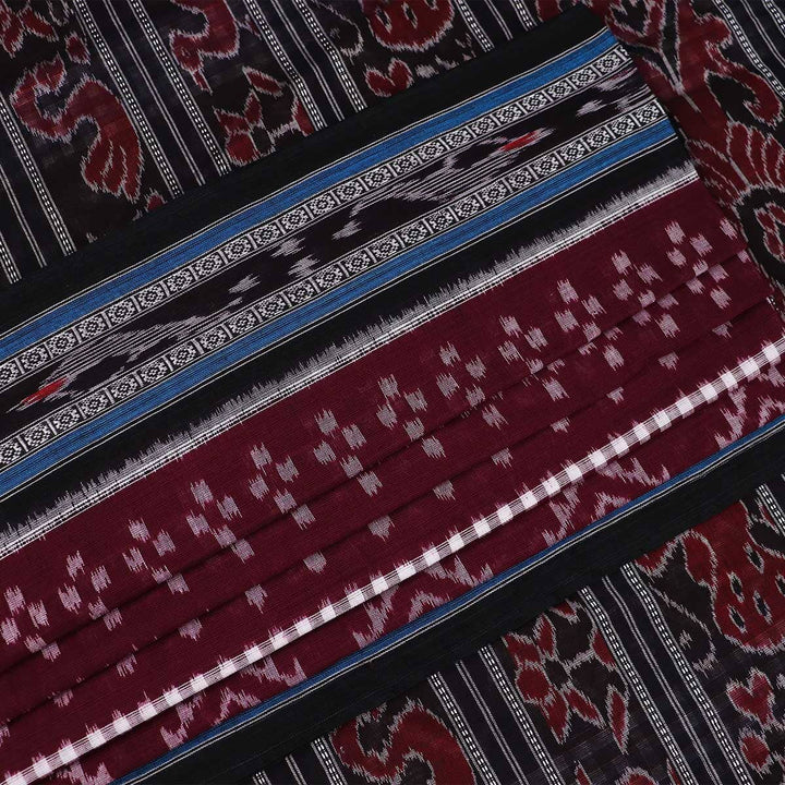 Handloom Sambalpuri Cotton Ikkat Saree Handloom Saree_Cotton Priyadarshini Handloom