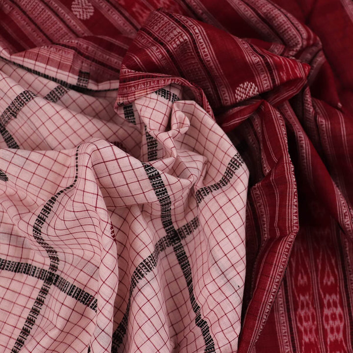 Handloom Sambalpuri Cotton Ikkat Saree Handloom Saree_Cotton Priyadarshini Handloom