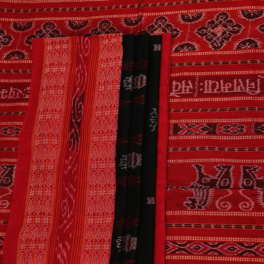Handloom Sambalpuri Cotton Ikkat Saree Handloom Saree_Cotton Priyadarshini Handloom