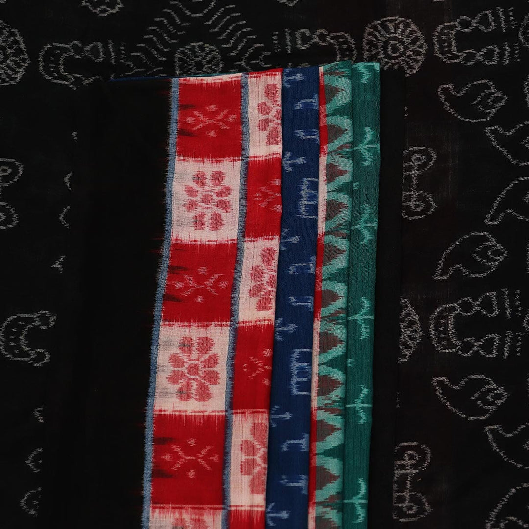 Handloom Sambalpuri Cotton Ikkat Saree Handloom Saree_Cotton Priyadarshini Handloom