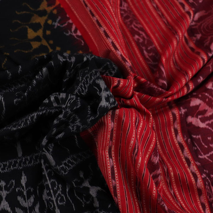Handloom Sambalpuri Cotton Ikkat Saree Handloom Saree_Cotton Priyadarshini Handloom