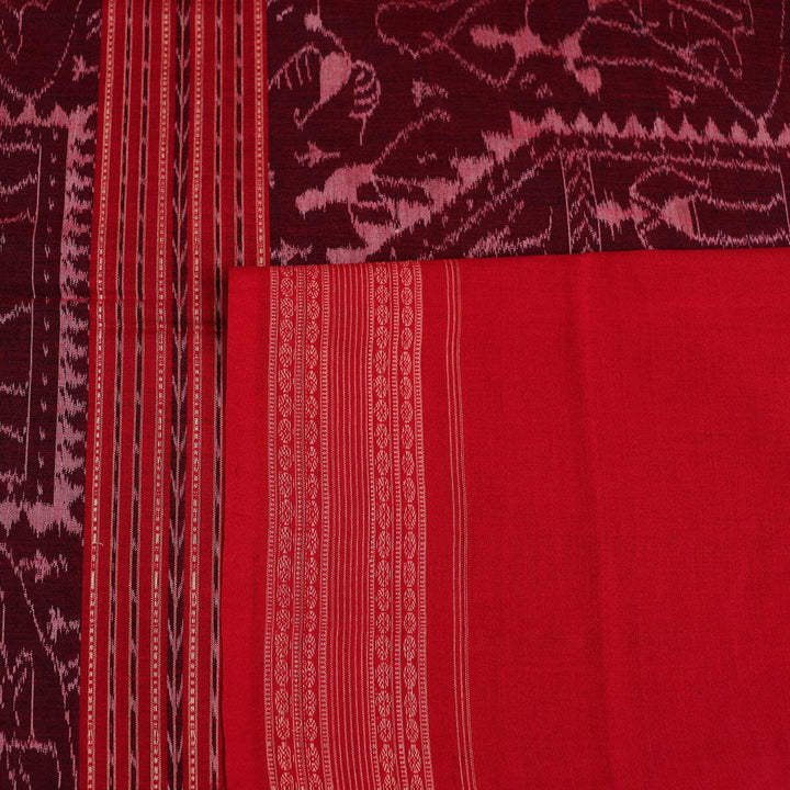 Handloom Sambalpuri Cotton Ikkat Saree Handloom Saree_Cotton Priyadarshini Handloom