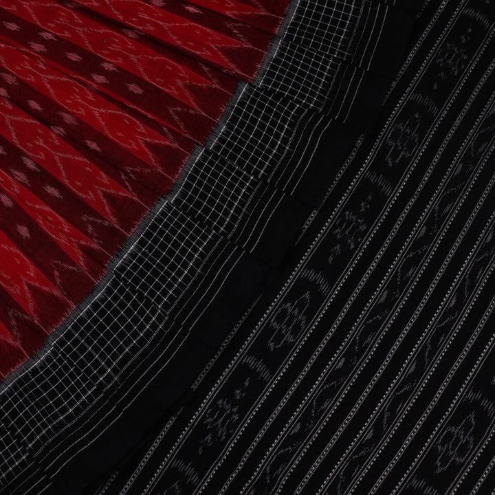 Handloom Sambalpuri Cotton Ikkat Saree Handloom Saree_Cotton Priyadarshini Handloom