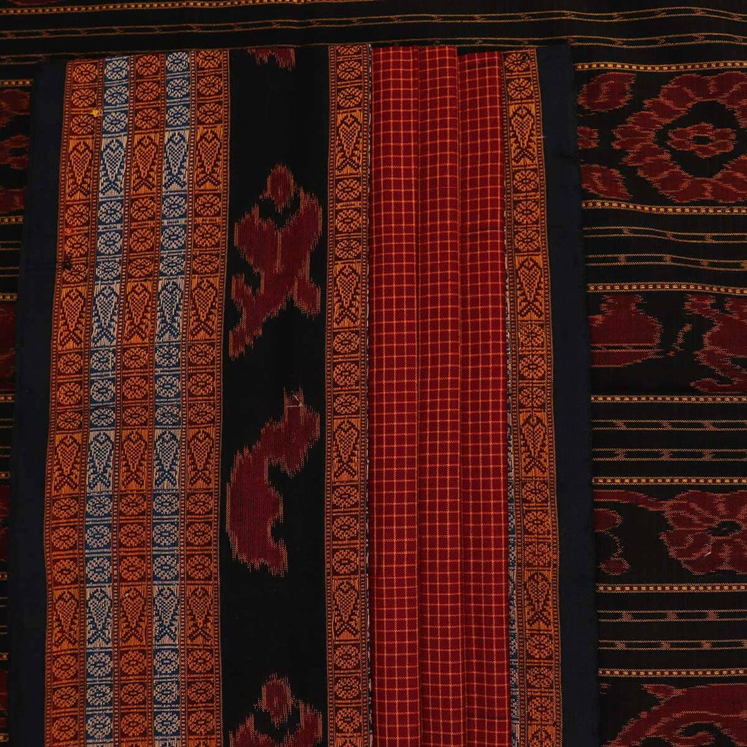 Handloom Sambalpuri Cotton Ikkat Saree Handloom Saree_Cotton Priyadarshini Handloom