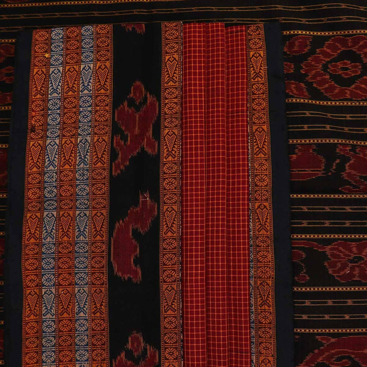 Handloom Sambalpuri Cotton Ikkat Saree Handloom Saree_Cotton Priyadarshini Handloom