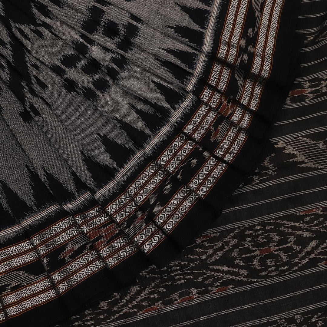 Handloom Sambalpuri Cotton Ikkat Saree Handloom Saree_Cotton Priyadarshini Handloom