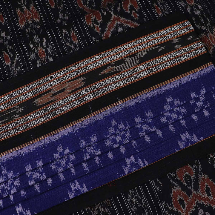 Handloom Sambalpuri Cotton Ikkat Saree Handloom Saree_Cotton Priyadarshini Handloom