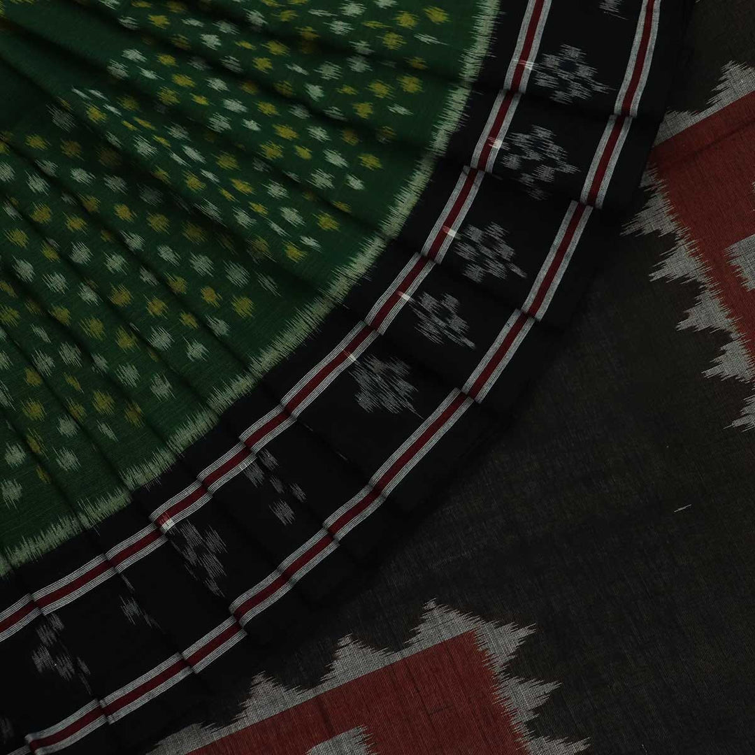 Handloom Sambalpuri Cotton Ikkat Saree Handloom Saree_Cotton Priyadarshini Handloom