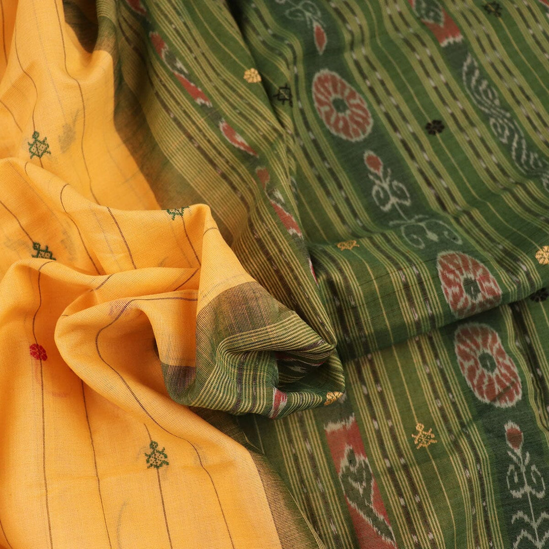 Handloom Sambalpuri Cotton Ikkat Saree Handloom Saree_Cotton Priyadarshini Handloom