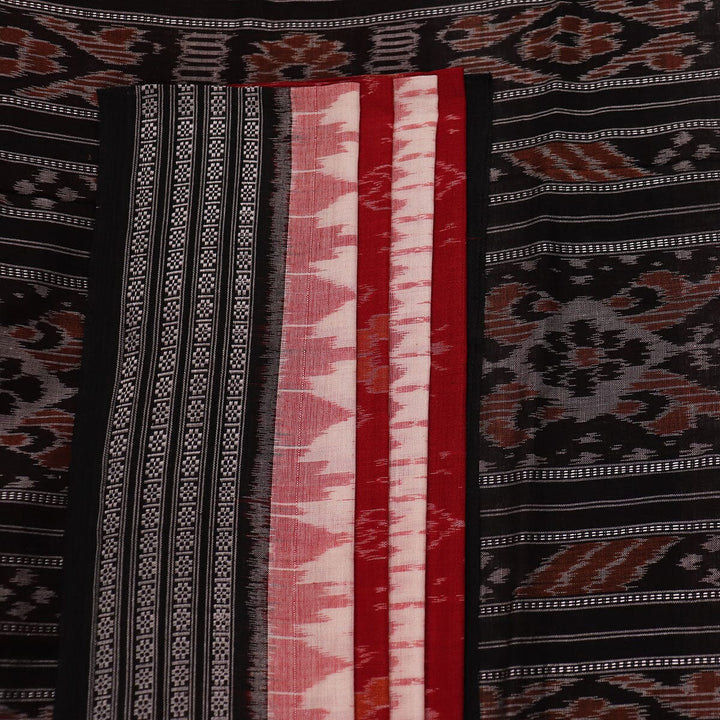 Handloom Sambalpuri Cotton Ikkat Saree Handloom Saree_Cotton Priyadarshini Handloom