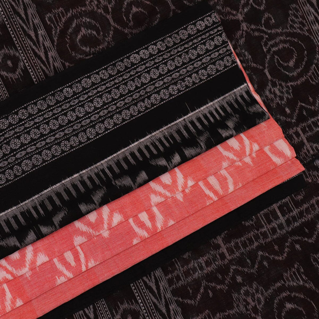 Handloom Sambalpuri Cotton Ikkat Saree Handloom Saree_Cotton Priyadarshini Handloom